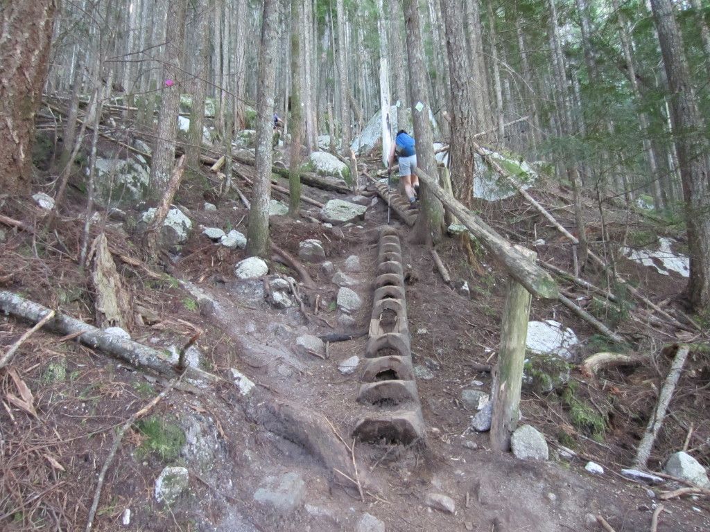 up log stairs