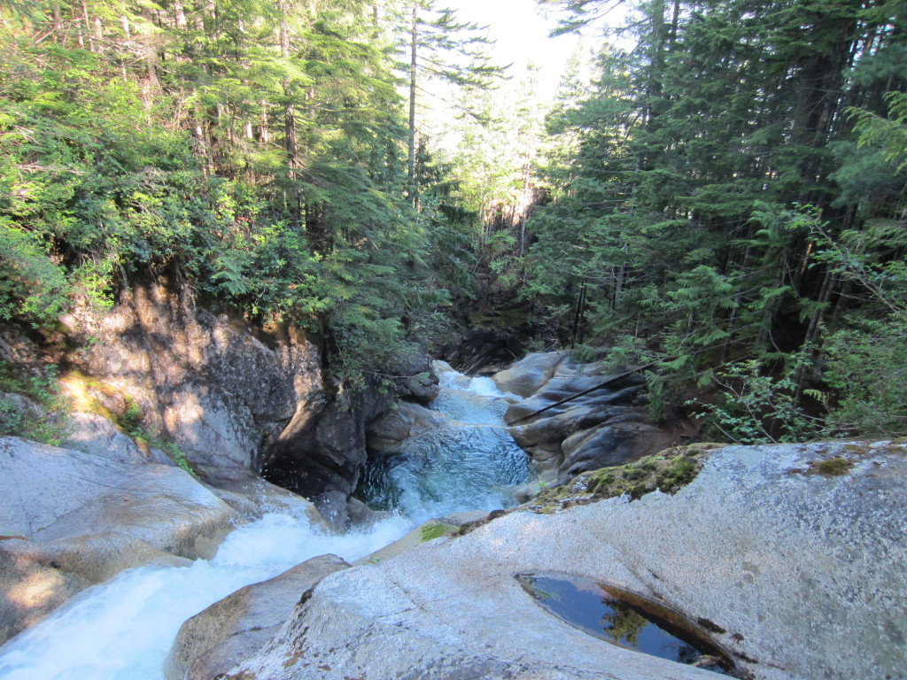 This is where Shannon Falls start