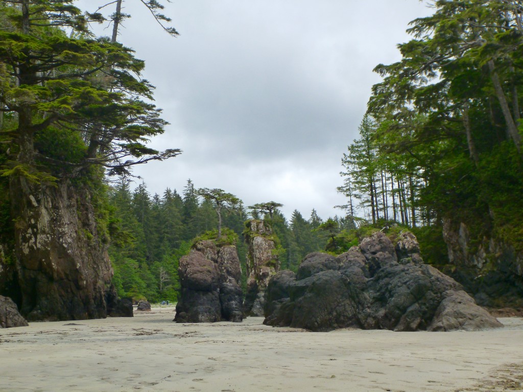 sea stacks