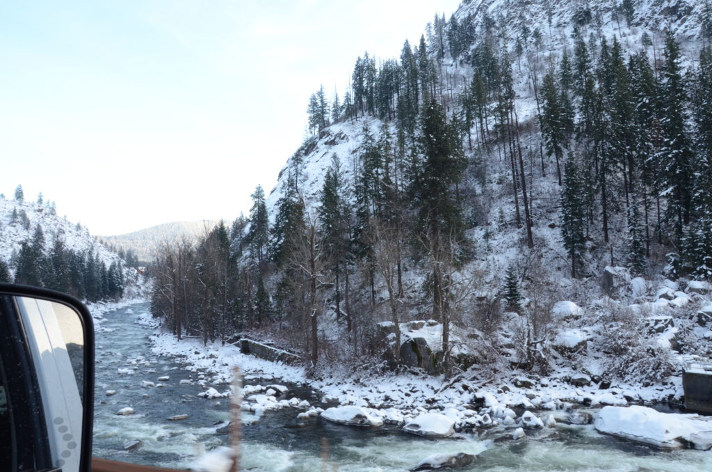 On our way to Leavenworth